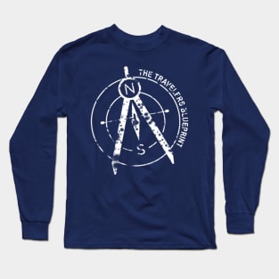 The Travelers Blueprint Long Sleeve T-Shirt